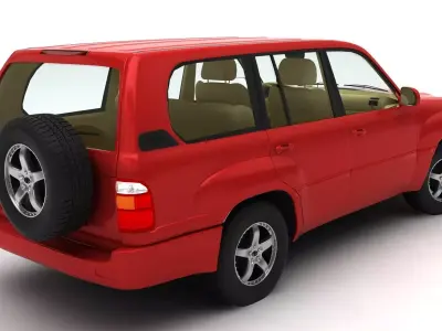 Toyota Land Cruiser 2008 3D model