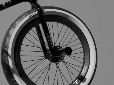 Bmx Bike Bicycle Cycling Velo Extreme Low-poly 3D model