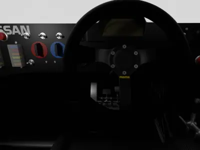 Nissan R90CK Tenoras Racing 1990 3d model 3D model