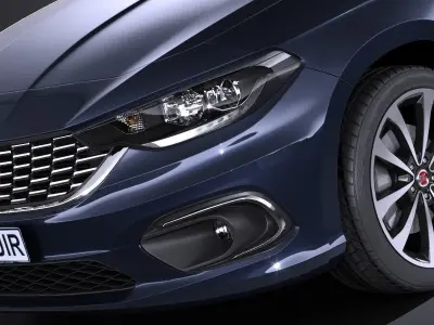 Fiat Tipo Station Wagon 2017 3D model