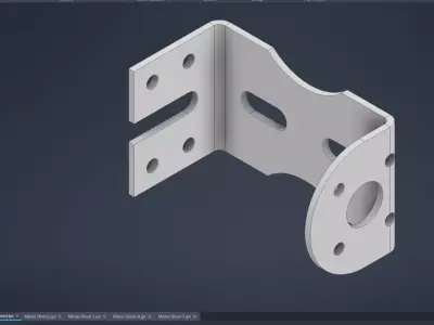 Metal Sheet 1 Practice Exercise  3D print model