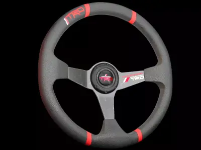  Car Steering Wheel 3D model