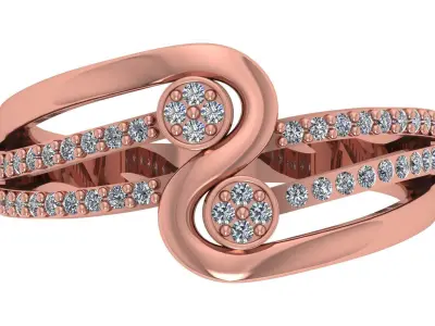 Engagement Ring  Free 3D print model get