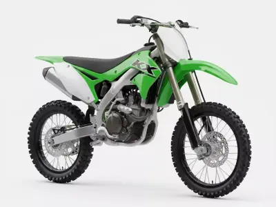 Kawasaki KX85 KX 112 3dmodel 2024 2025 Low-poly 3D model