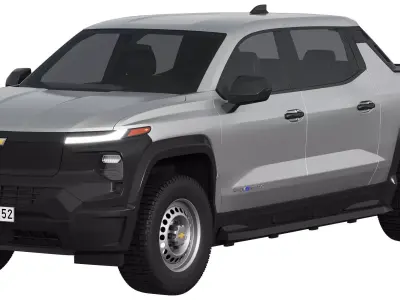 Chevrolet Silverado EV WT 3D model