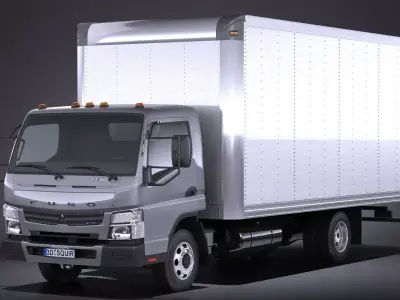 Mitsubishi Fuso BOX 2016 3D model