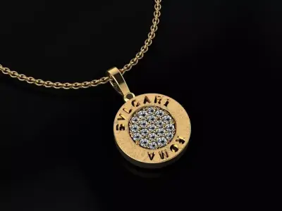 Bvlgari Pendant 3D print model