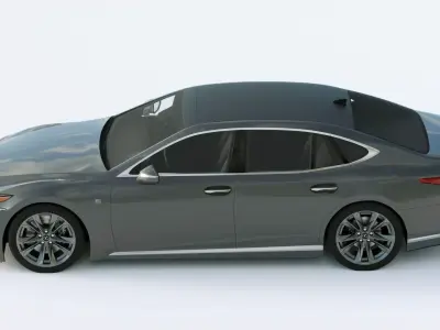 Lexus LX500 F Sport 2019 3D model