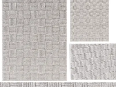 Rugs 1 Low-poly 3D model
