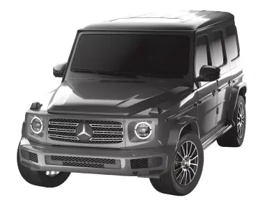 Mercedes-Benz G 500 2020 3D model