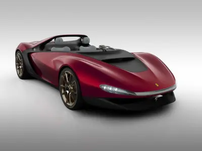 Ferrari Pininfarina Sergio 2013 Without Textures 3D model