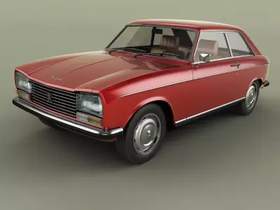 Peugeot 304 Coupe 3D model