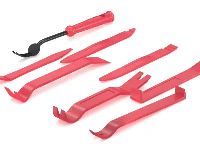 Garage Vehicle Trim Removal Tool Kit 3D model