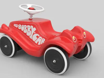 Big Bobby Car Toy 3D model