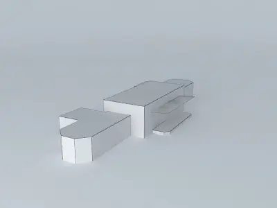 Ross Open Air Theatre Edinburgh Free 3D model