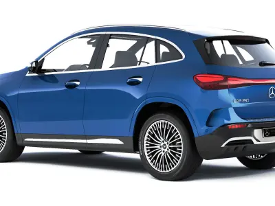 Mercedes-Benz EQA 2024 3D model