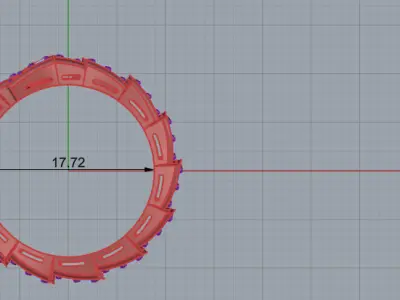 bvlgari serpenti ring  3D print model purchase
