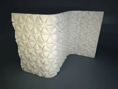 03 FRANGIPANI RELIEF Low-poly 3D model