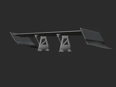 AbFlug Formura 1 Type 2 Spoiler 3D model