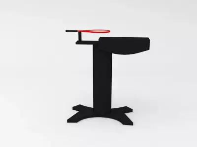 Racket holder 3D model