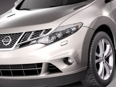 Nissan Murano 2012 3D model