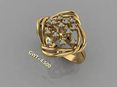 FASION  RING 3D model order