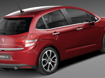 Citroen C3 2013 3D model