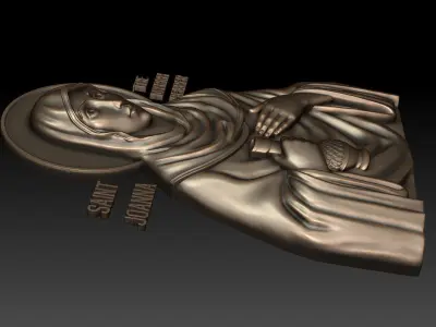 Saint Joanna the Myrrhbearer 3D print model