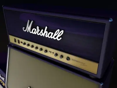 Marshall purple Stack 3D model