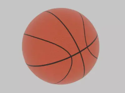 basketball  ball 3D model