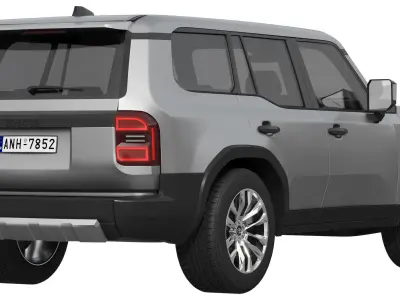 Toyota Land Cruiser 250 Prado 2024 3D model