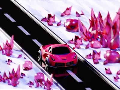 car collection cars vol 3D model