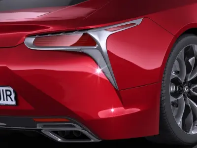 Lexus LC500 2017 3D model