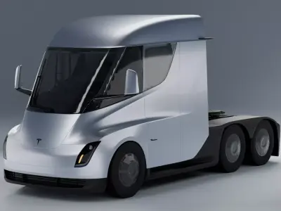 Tesla Semi Truck 3D model