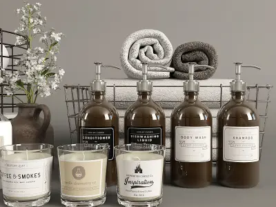 Bathroom Decor 2 3D model