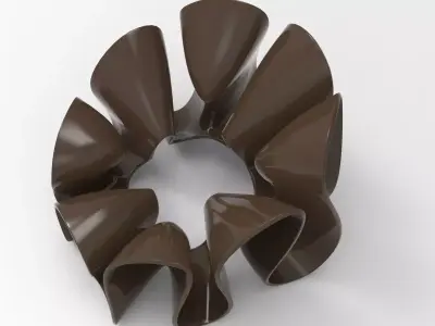 Wavys Decor Low-poly 3D model