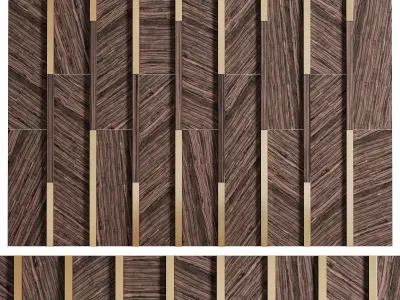 wall panels 028 3D model