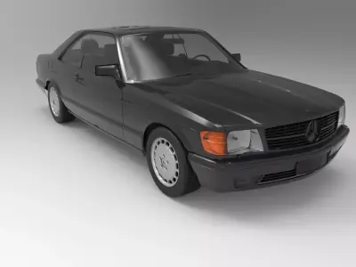 Mercedes-Benz 560 3D model