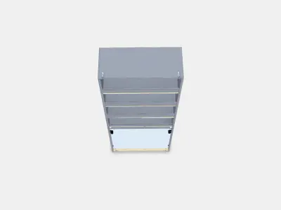 HAVSTA Storage combination 3 3D model