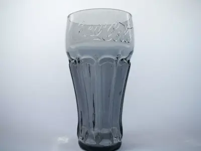 Coca Cola Glass Free 3D model