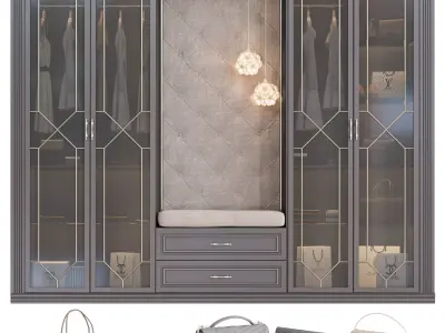 Wardrobe 147 3D model