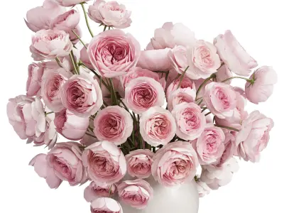 Flower In Vase 63 3D model