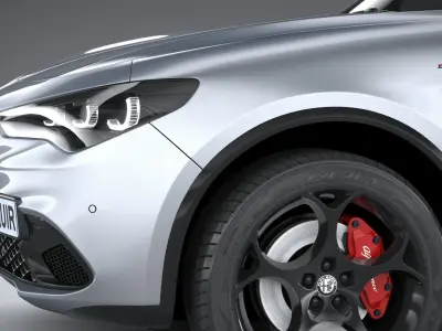 Alfa Romeo Stelvio 2023 3D model