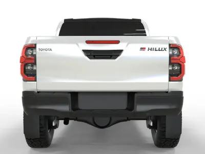 toyota hilux GR 2023  3D model