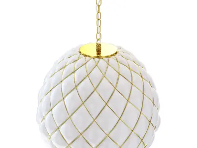 Pendant lamp Fontana Arte Style 3D model
