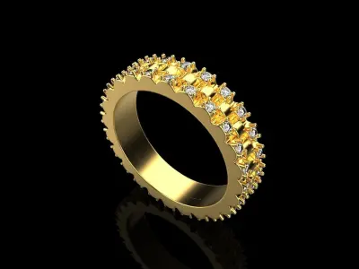 Rolex chain ring model 801 3D print model