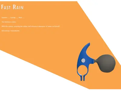 Fast Rain 3D print model