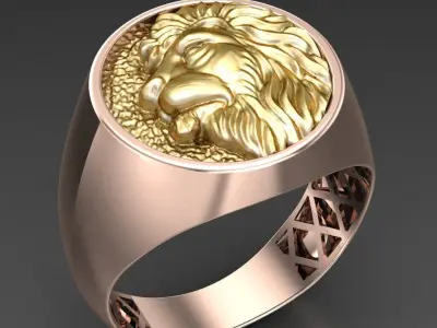 Luxury Men Rings Designs 6MR023 3D print model