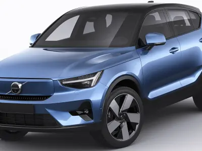 Volvo C40 Recharge 2022 3D model