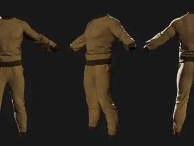 Sport Suit 3D model
